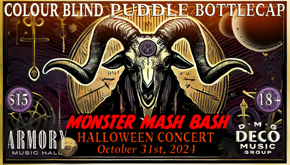 Graphic that says Monster Mash Bash