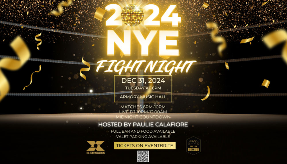 NYE Fight Night Flyer